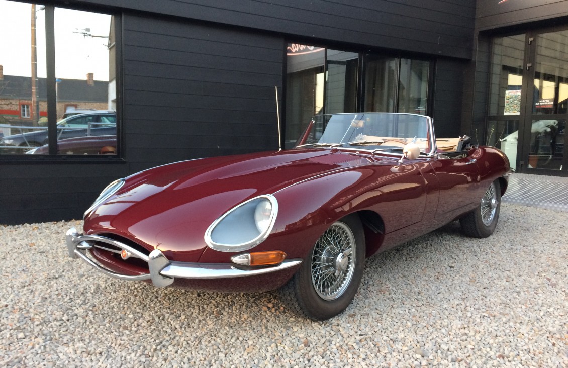 jaguar type e 1964 red legend clasic car for sale on european vintage cars